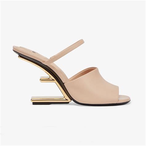 Fendi high heel sandals